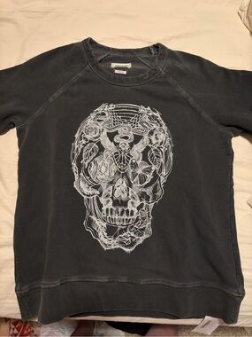 Women’s Zadig & Voltaire Sweatshirt Skull Graphic Excellent Condition